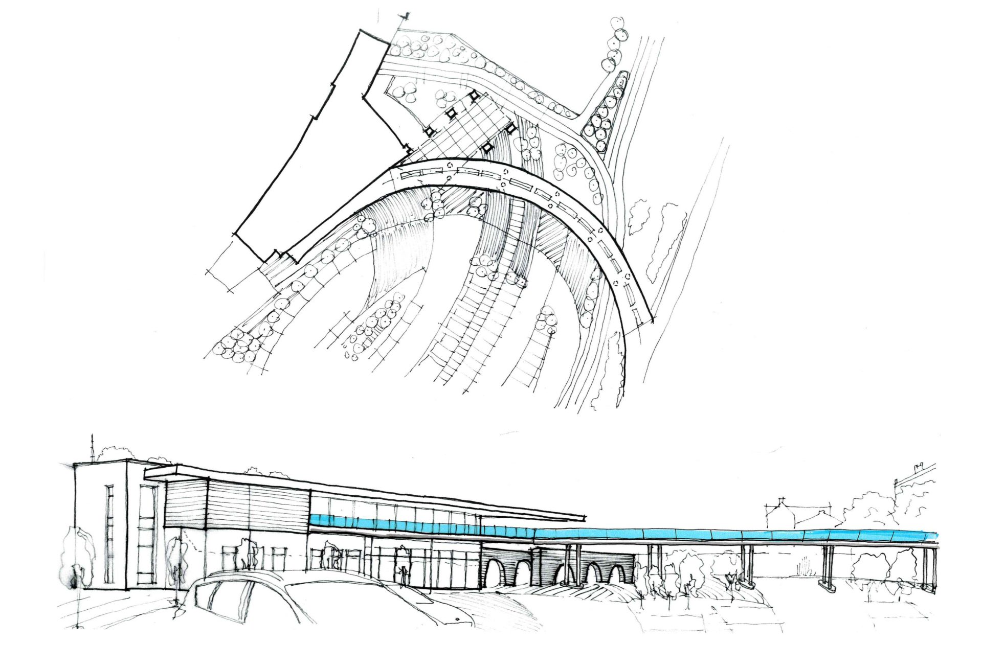 Halifax Station Gateway Sketch