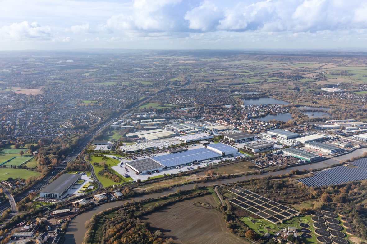 Aylesford, Kent Aerial