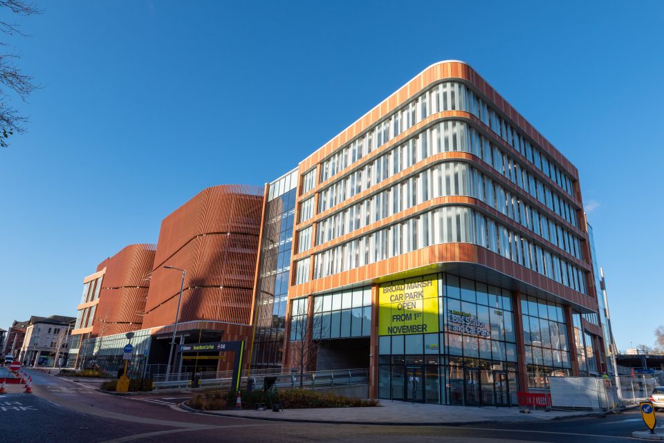 Broadmarsh Bus Station, Nottingham, BIM Model